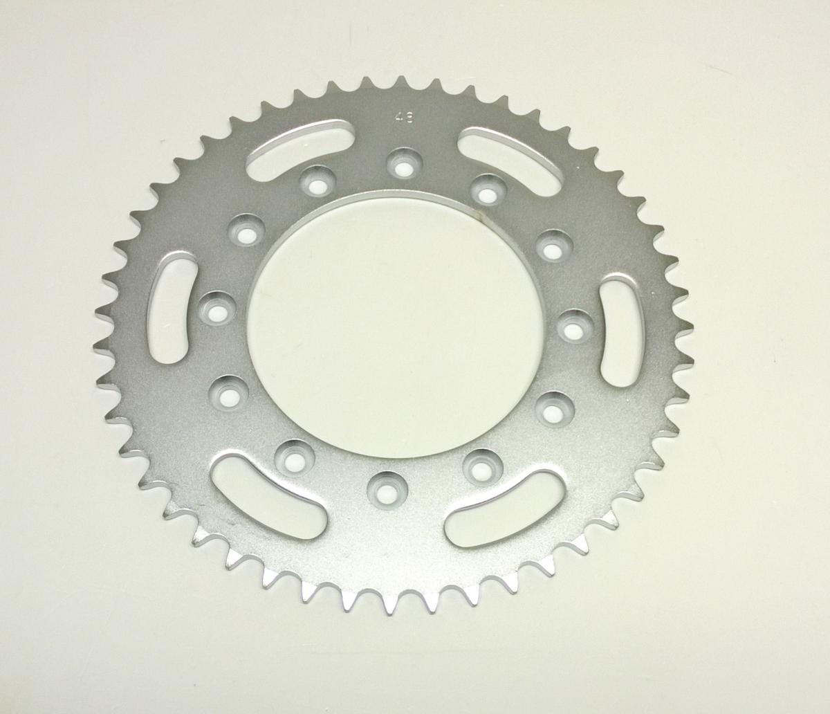 REAR SPROCKET STEEL 48 [JTR897.48] 520, SILVER