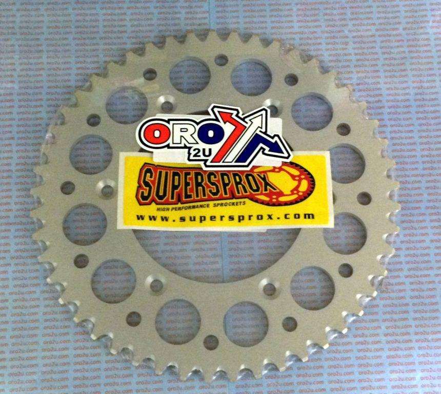 REAR SPROCKET ALLOY 49 [JTR897.49] 520, SILVER
