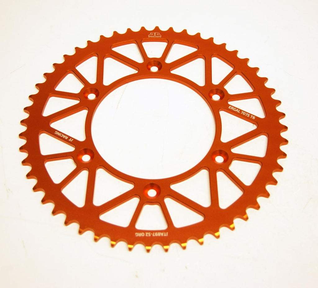 REAR SPROCKET ALLOY ORANGE, JTA897.52ORG