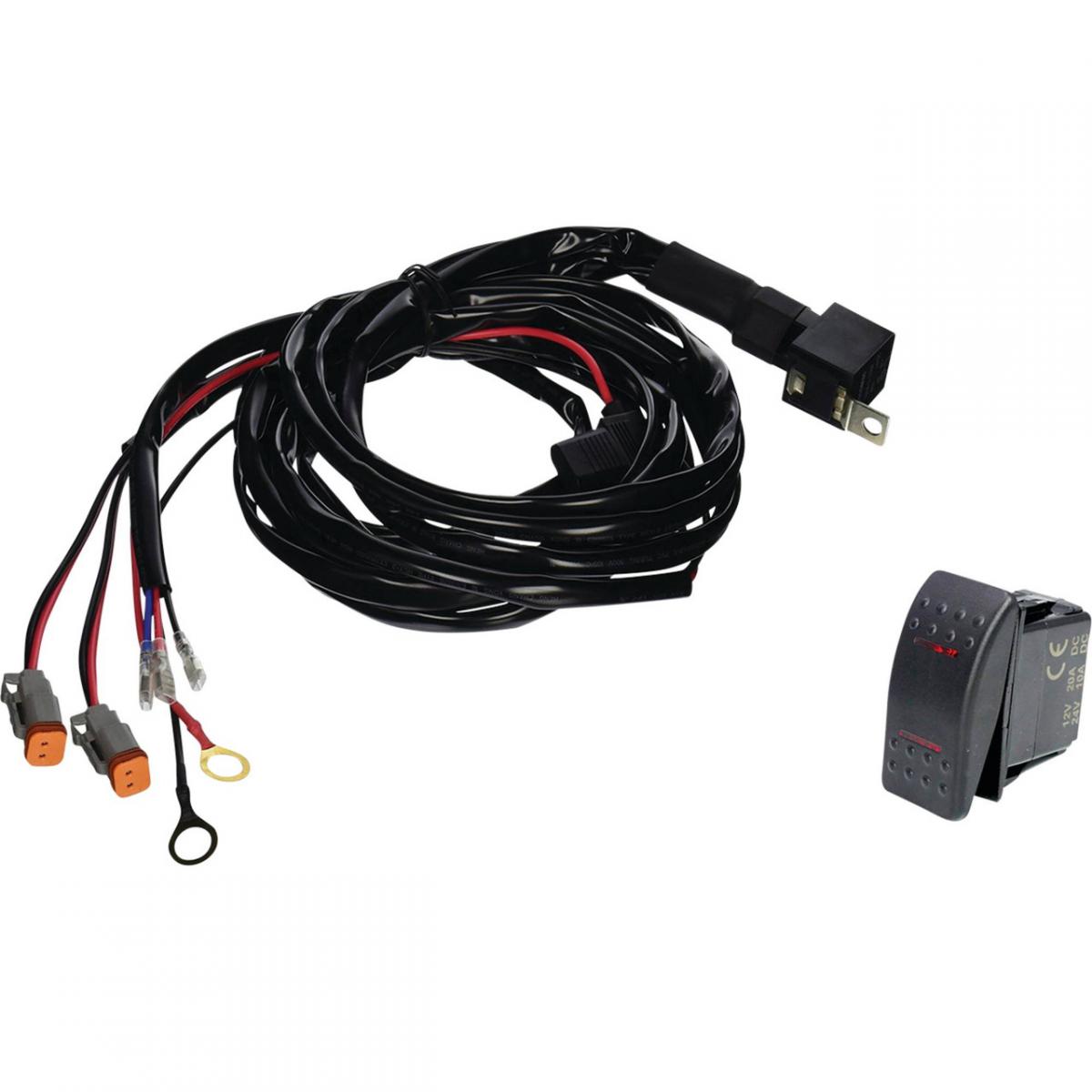 TIGER LIGHTS - DUAL 2 PIN WIRING HARNESS 5m TLMWH2
