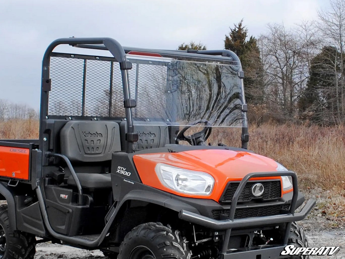 WINDSCREEN POLYCARBONATE KUBOTA RTV-X DIESEL UTV, WINDSHIELD