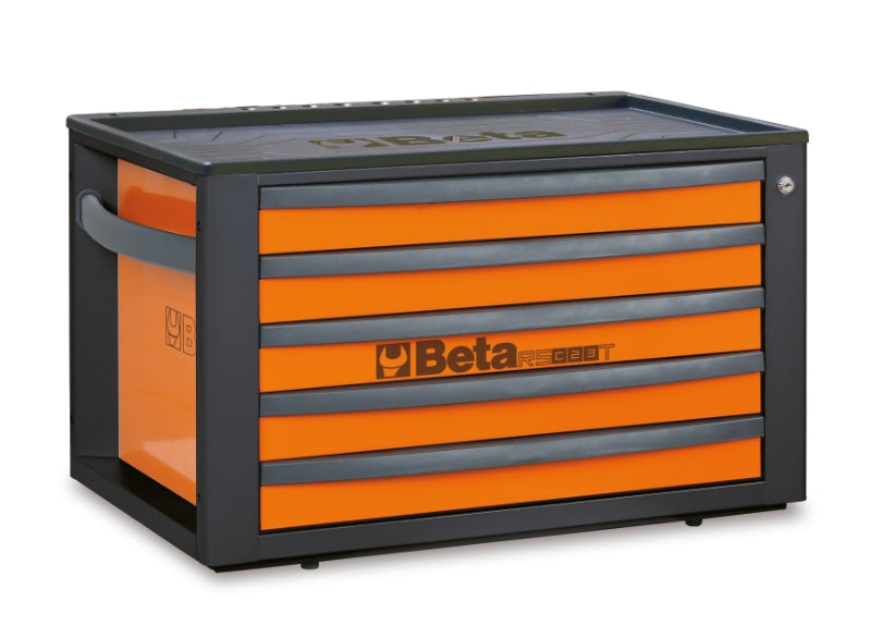 Portable Tool Chest with 5 Drawers and Centralized Lock - Beta Tools RSC23T-N
