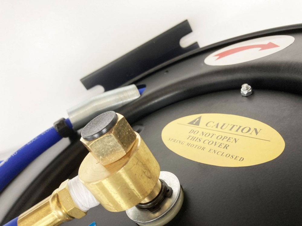 RETRACTABLE AIR HOSE 30ft 3/8 WORKING PRESSURE 300psi AUTO REWIND - TOOLZONE KDPAT102
