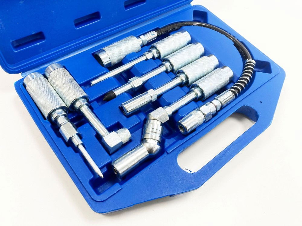 GREASE GUN ADAPTOR SET 7pc - TOOLZONE KDPAU364