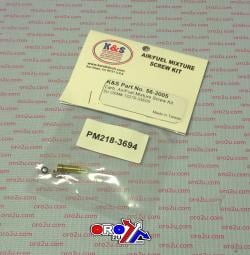 AIR FUEL SCREW KIT SUZUKI GSX, 13279-33E00, SUZUKI ROAD GSX-R, KS 56-2005