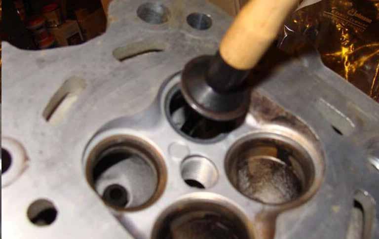 WOODEN HAND VALVE LAPPING GRINDING TOOL SET 35/28 & 16/21
