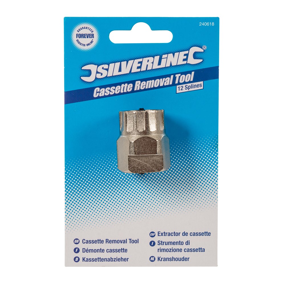 Bicycle Cassette Removal Tool 12 Splines