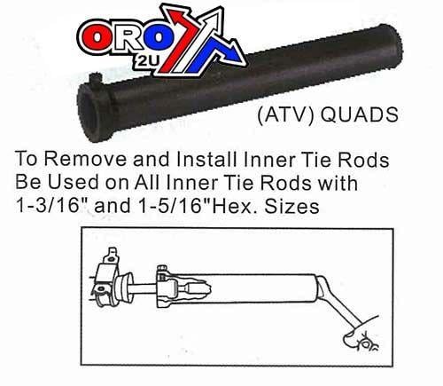 ATV TOOL TIE ROD FITTING