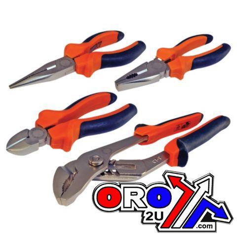 PLIERS GRIP CUTTER EXPERT SET4 SILVERLINE 633832