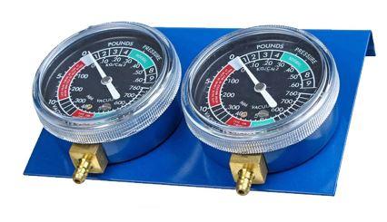 2 Pcs Motorcycle Carburettor Vacuum Gauges, Balancer Synchronizer Tool with Hose
