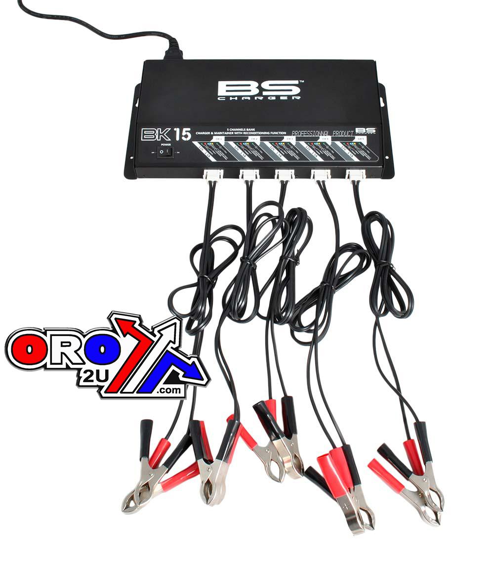 BATTERY CHARGER 12V 5 x 1.5A, 5 BANK CHARGER, 700534, BS-BK15, !!! *** EU SOCKET *** !!!