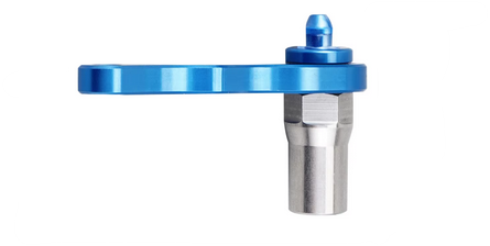 MINI BLEEDER 8mm HYDRAULIC BRAKE & CLUTCH TOOL ALUMINIUM BLUE