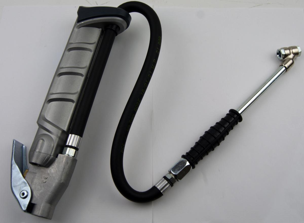 AIR LINE TYRE INFLATOR + GAUGE, 0 - 160psi High quality