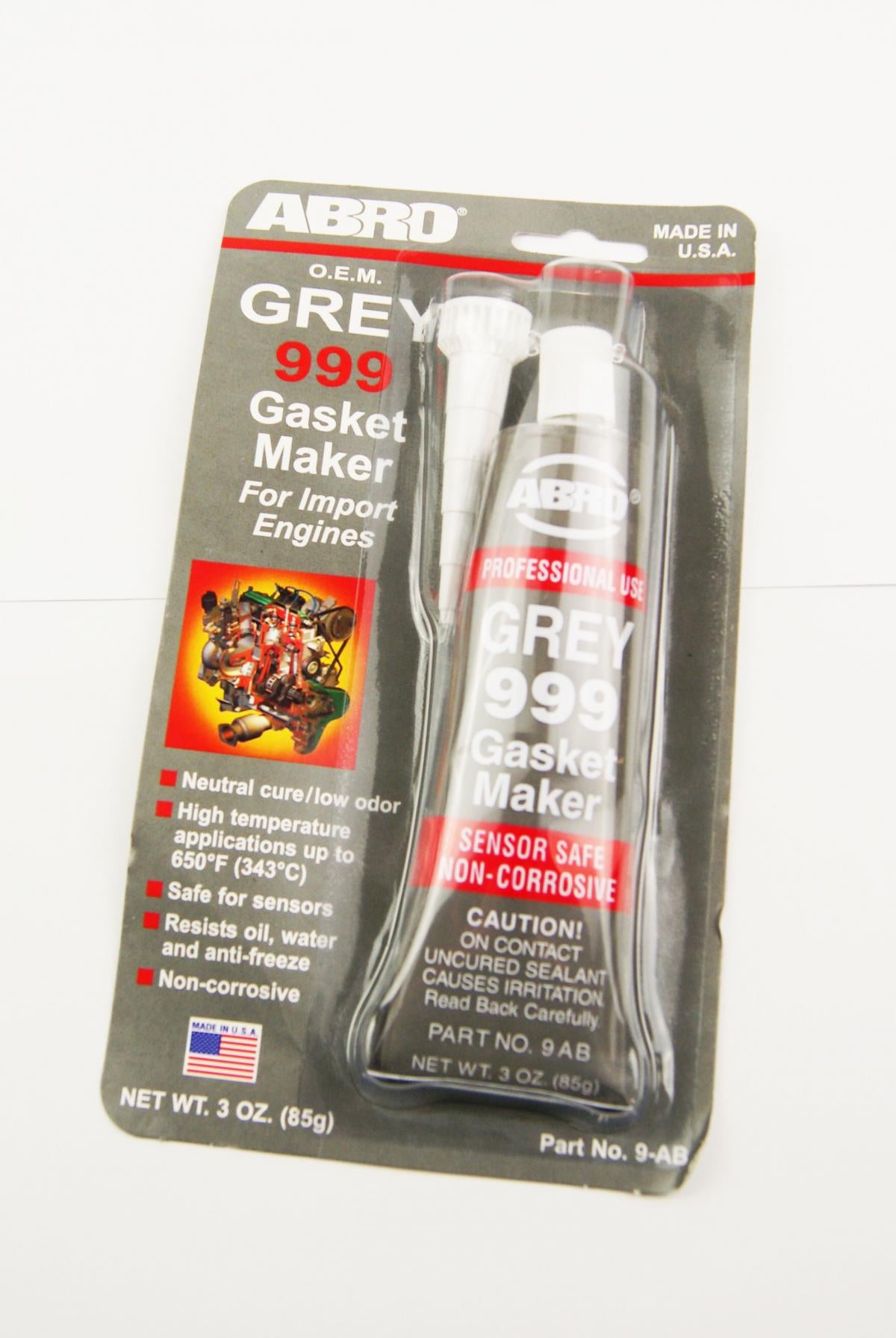 GASKET MAKER HI TEMP GREY 85gr. ABRO