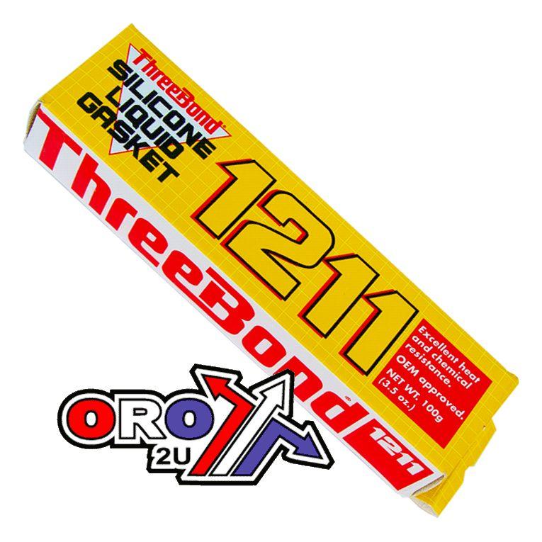 THREEBOND SILICONE GASKET 1211, WHITE RTV, CM007003