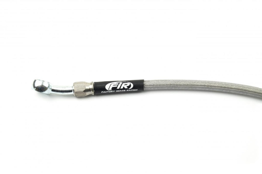 HOSE REAR BRAKE SILVER /BLK KTM 250 400 525 EXC SX 04-13