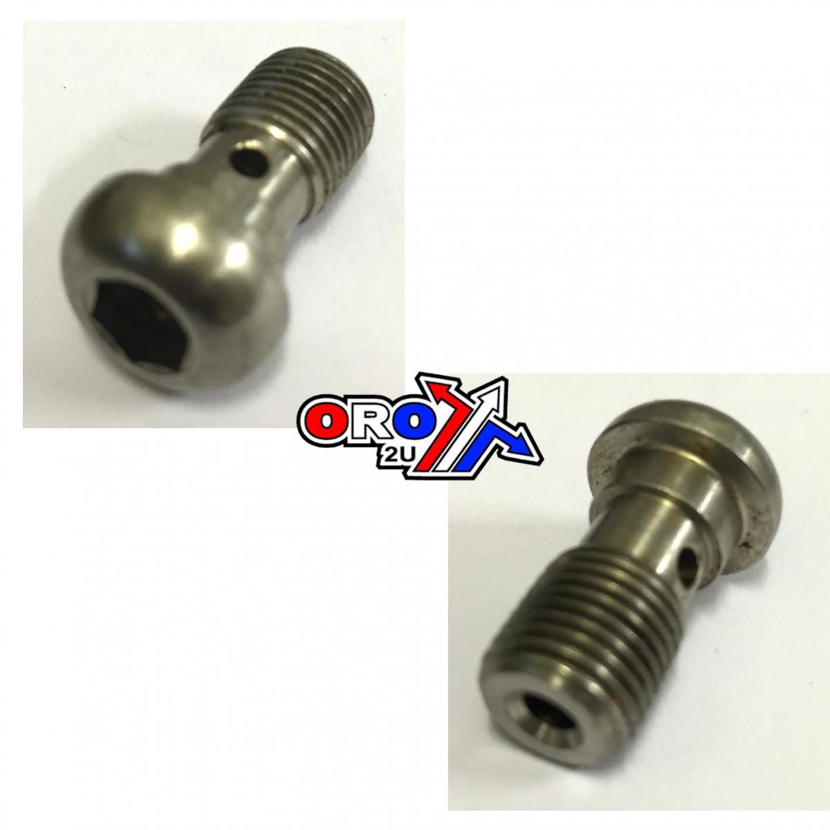 BANJO BOLT M10x1.25 STAINLESS STEEL