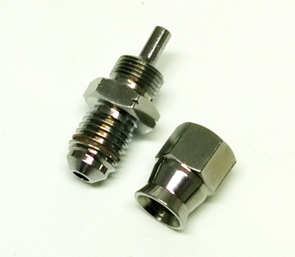 M10 x 1.25 MALE CONVEX 600-03 BRAKE HOSE END CHROME VENHILL 3/10125MHC, 445-32P BUILDALINE