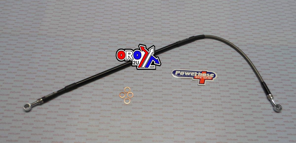 HOSE REAR BRAKE SILVER / BLK, VENHILL Y01-2-003/P YZ125/250