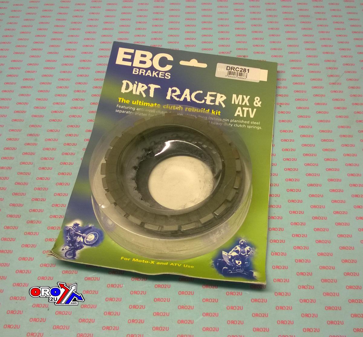 CLUTCH KIT 14-21 KTM450 SX-F, EBC DRC281 DIRT RACE PLATES HD, 03-281