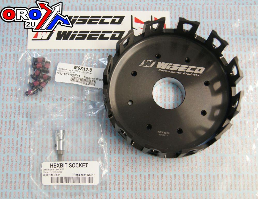 CLUTCH BASKET 03-05 KX125, WISECO WPP3026, 13095-1412