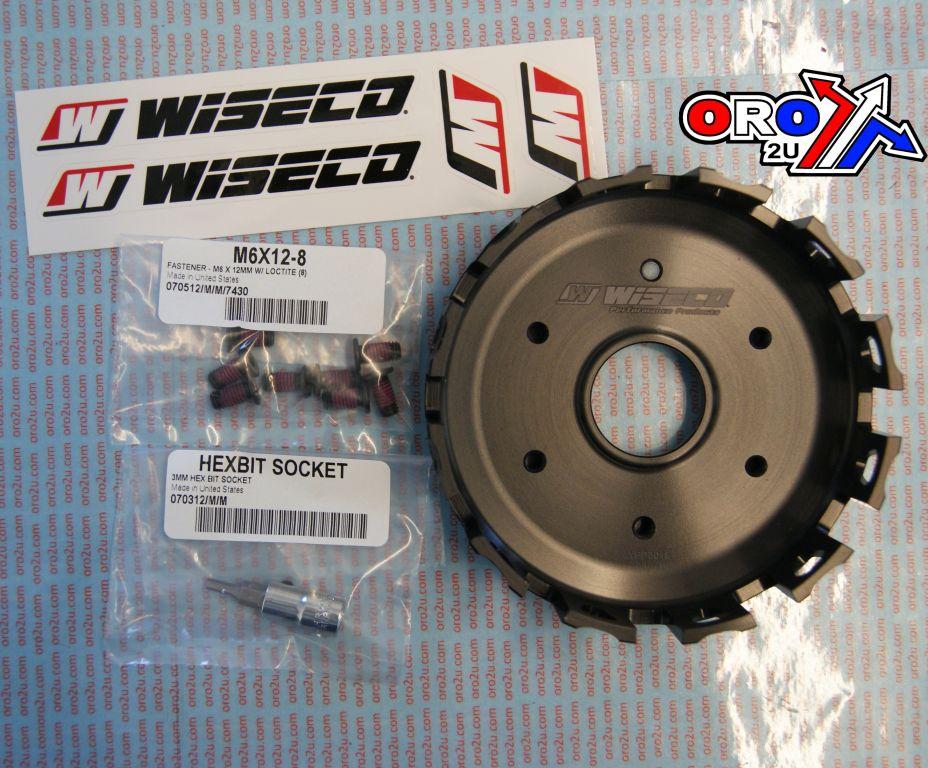 CLUTCH BASKET 02-20 RM85/100, WISECO WPP3015 SUZUKI MX