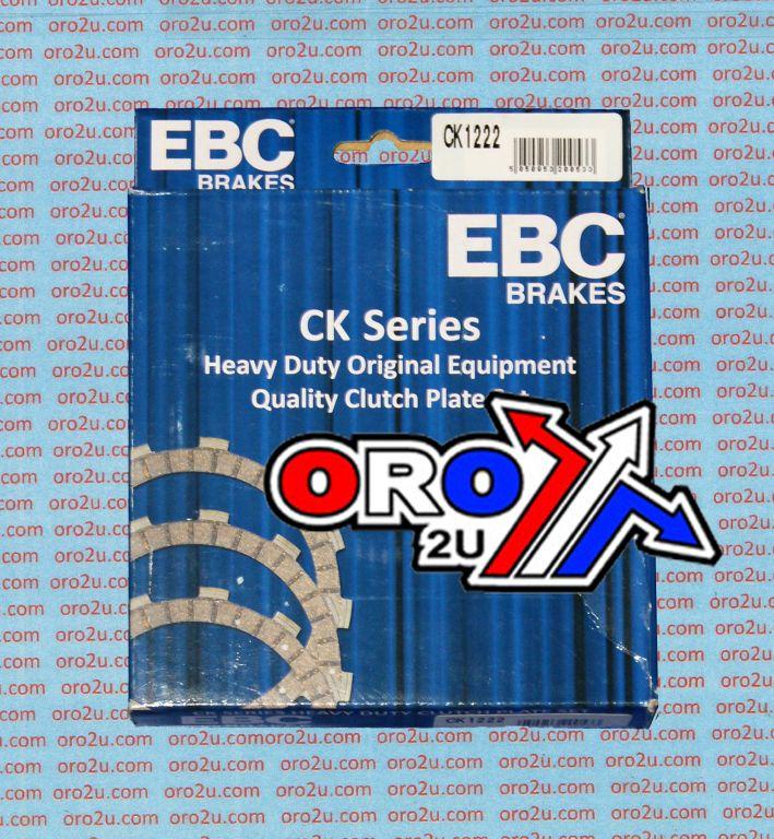 CLUTCH PLATE FRICTION SET, 86-99 CR125, KTM200 EBC CK1222