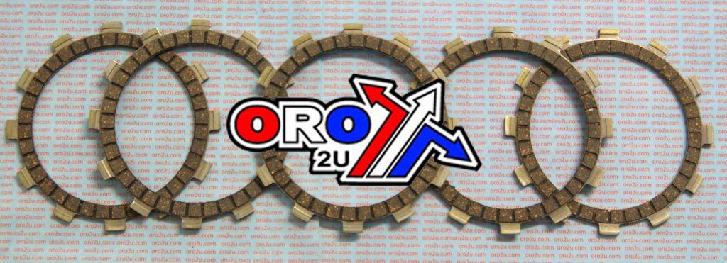 CLUTCH FRICTION PLATE SET/5 [CK3318], SUZUKI RM80 RM85 MX-03215C 13088-S001 21441-13A01