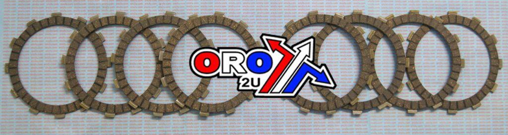 CLUTCH FRICTION PLATE SET/8 [CK4475], MX-03527C KX250 KX500 KAWASAKI, 13088-1114