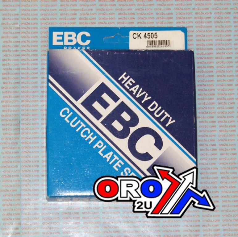 CLUTCH KIT KDX200 220 CK4505, EBC FRICTION FIBER PLATES