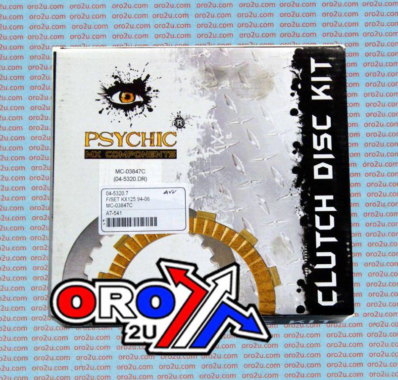CLUTCH FRICTION PLATE SET/7 [CK4425], MC-03847C 94-08 KX125