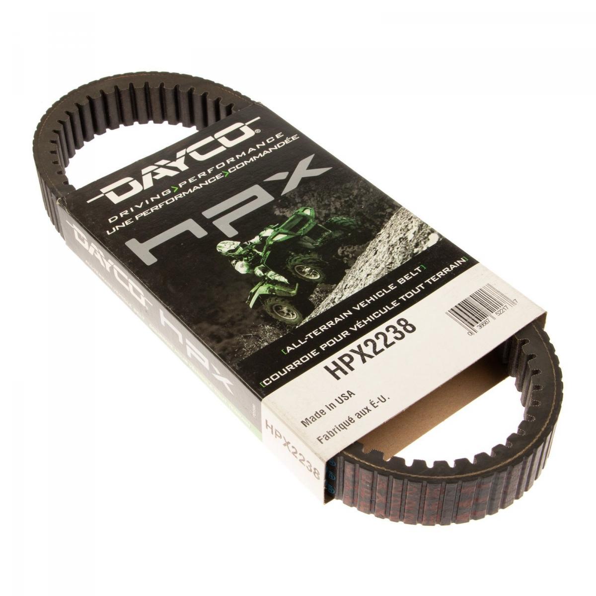 DRIVE BELT DAYCO HPX2238 ARCTIC CAT, 400, 550, 650, 700, MUD PRO PROWLER