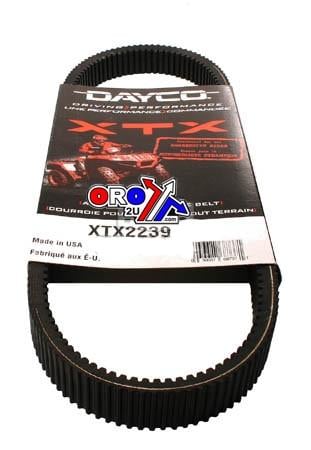 DRIVE BELT DAYCO XTX2239 POLARIS, ACE 570, SPORSMAN, RANGER, RZR