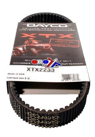 DRIVE BELT DAYCO XTX2233 YAMAHA, GRIZZLY, RHINO 660