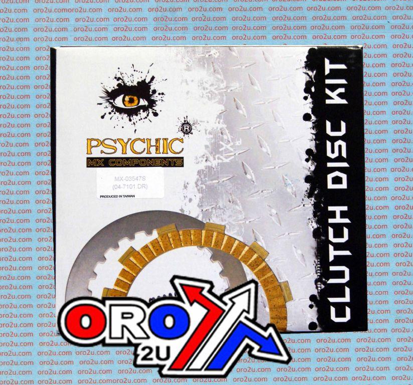 CLUTCH PLATE STEEL SET/7, PSYCHIC MX-03547S CR125 00-05