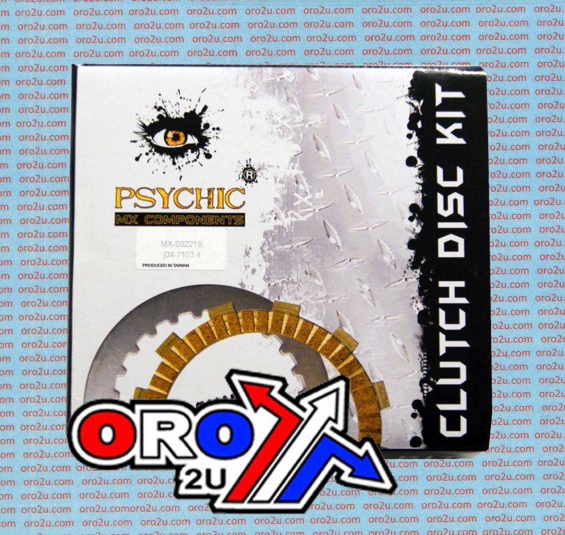 CLUTCH PLATE STEEL SET/4 CR80/85, MX-03221S SET/4 CR80/85 87-07