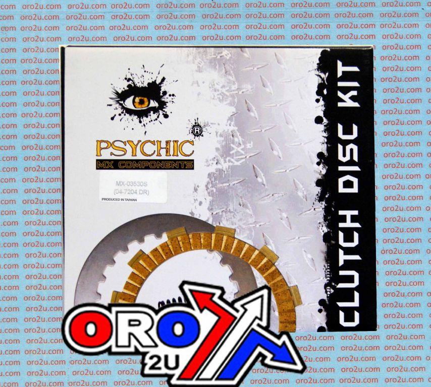 CLUTCH PLATE STEEL SET/8 RM250, MX-03530S SUZUKI RM250 88-95, DR350 90-99