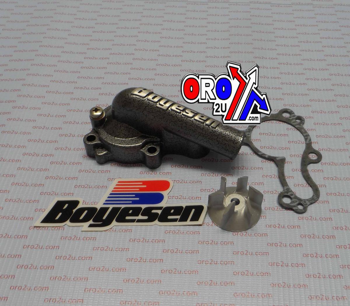 WATER PUMP COVER 06-15 KX450F, Supercooler BOYESEN WPK-18M