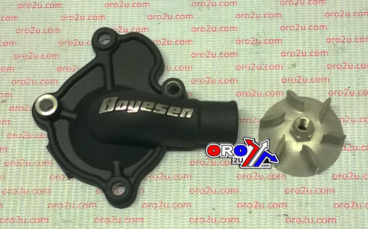 WATER PUMP COVER 10-17 CRF250R, SUPERCOOLER BOYESEN WPK-07AB, BLACK