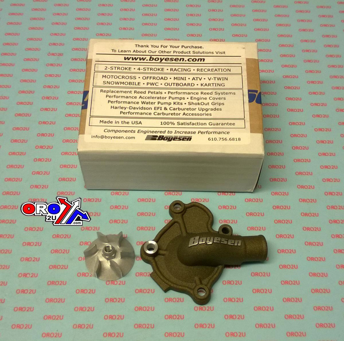 WATER PUMP COVER 10-17 CRF250R, SUPERCOOLER BOYESEN WPK-07AM, MAGNESIUM