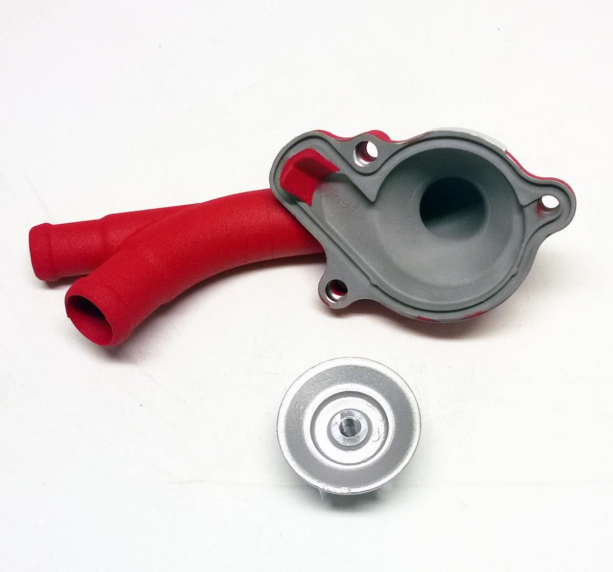 WATER PUMP COVER 17-20 CRF450R, SUPERCOOLER BOYESEN WPK-06CR, RED