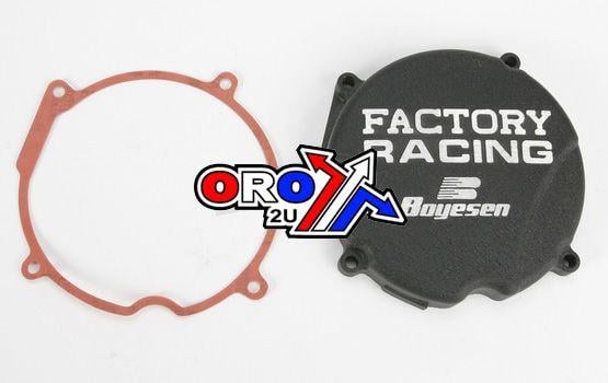 IGNITION COVER 84-01 CR500R, BOYESEN SC-03B BLACK
