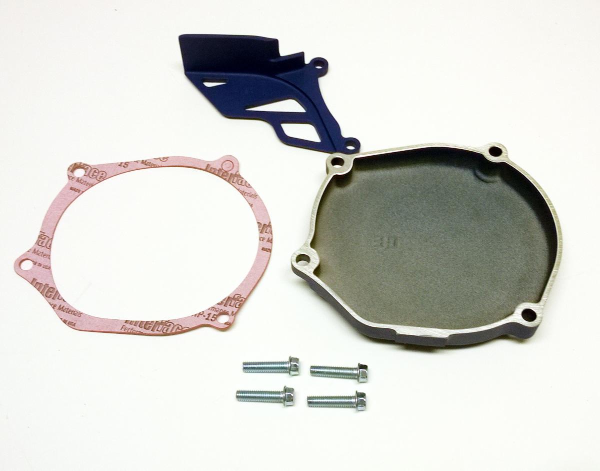 IGNITION COVER 02-24 YZ85, BOYESEN SC-30L, BLUE