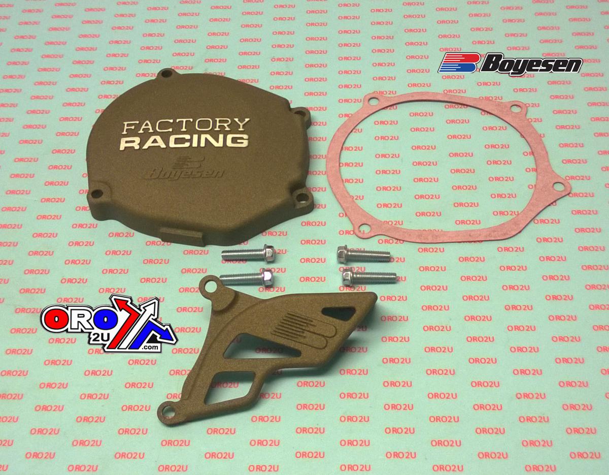 IGNITION COVER 02-24 YZ85, BOYESEN SC-30M, MAGNESIUM