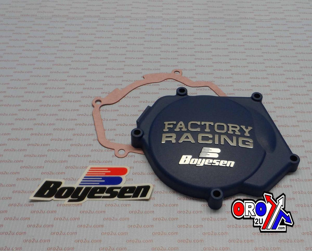 IGNITION COVER 99-25 YZ250, BOYESEN SC-32AL BLUE
