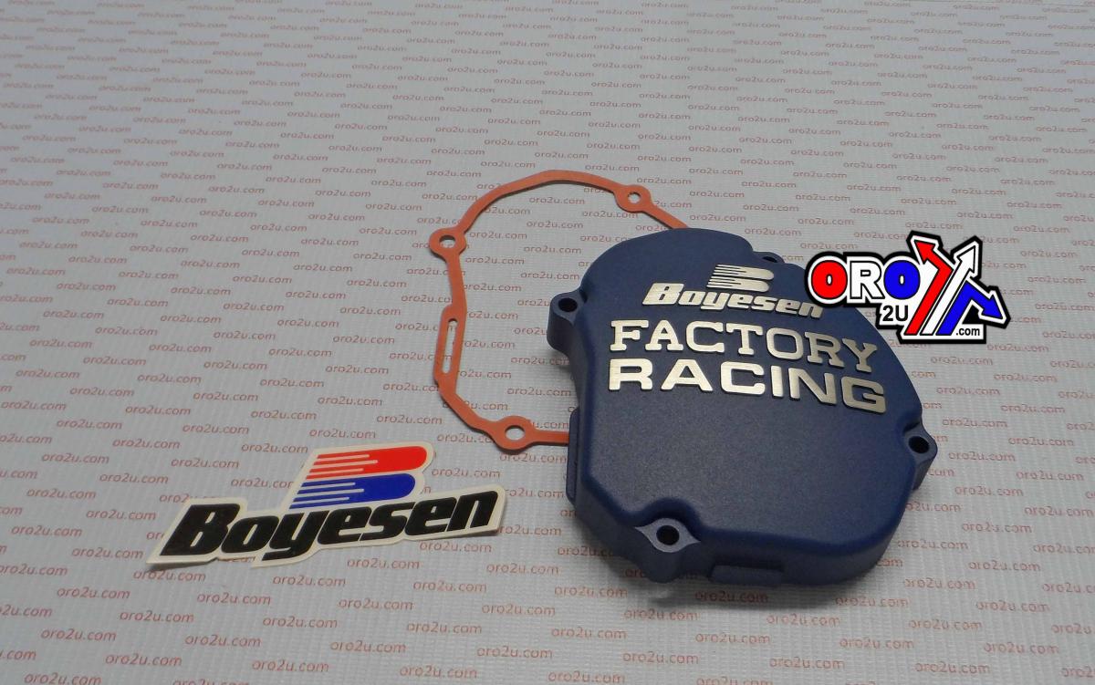 IGNITION COVER 05-21 YZ125, BOYESEN SC-33AL BLUE