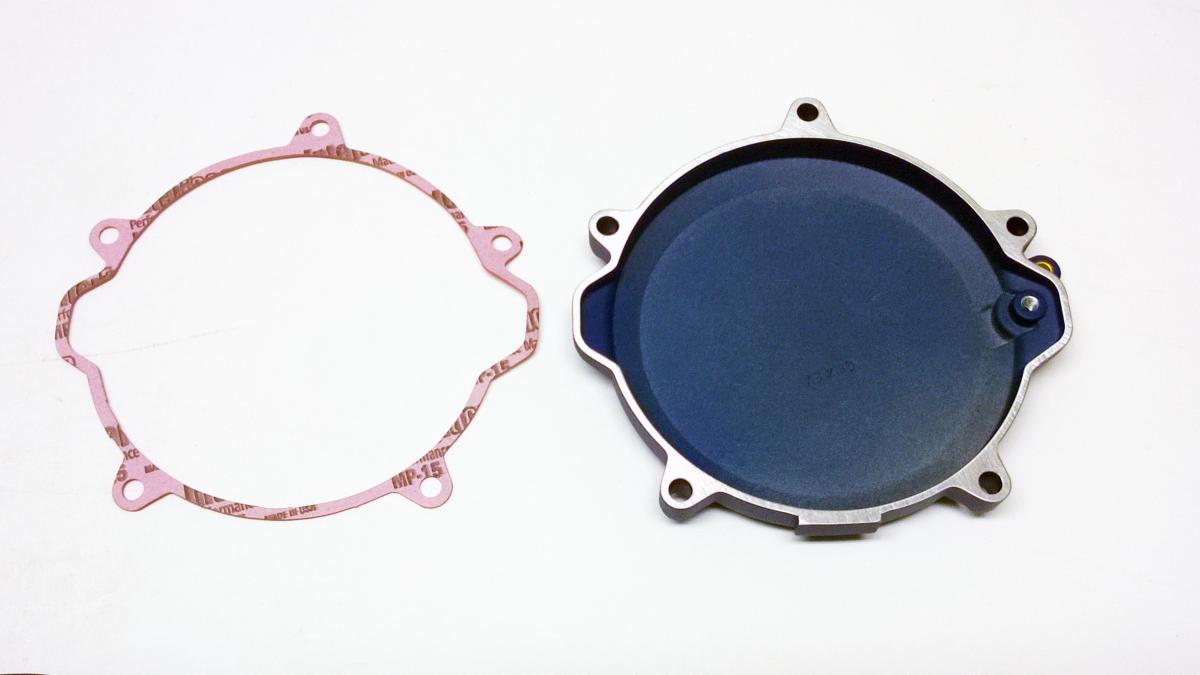 CLUTCH COVER 18-23 TC SX 85, BOYESEN CC-46AL, BLUE