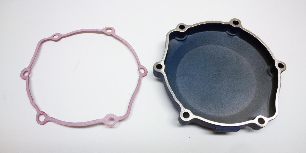 CLUTCH COVER 03-25 YZ85 BLUE, BOYESEN CC-30L YAMAHA MX