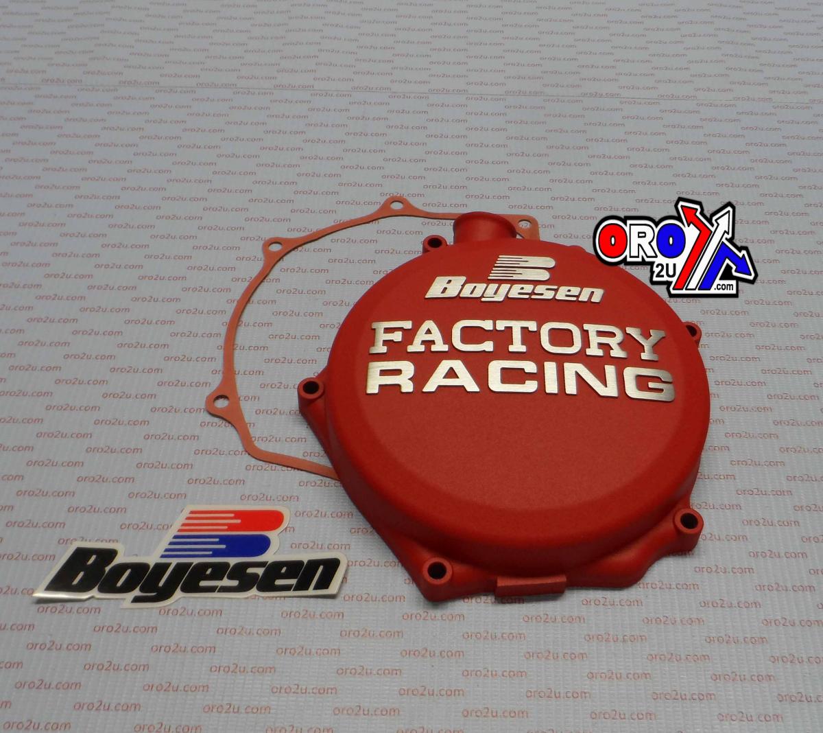 CLUTCH COVER 07-24 RM-Z 250, BOYESEN CC-27R RED
