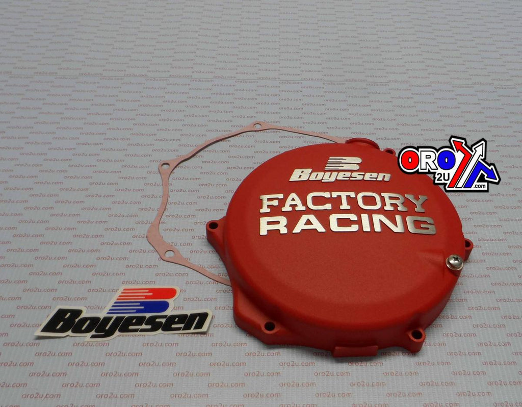 CLUTCH COVER 08-24 RM-Z 450, BOYESEN CC-26AR RED